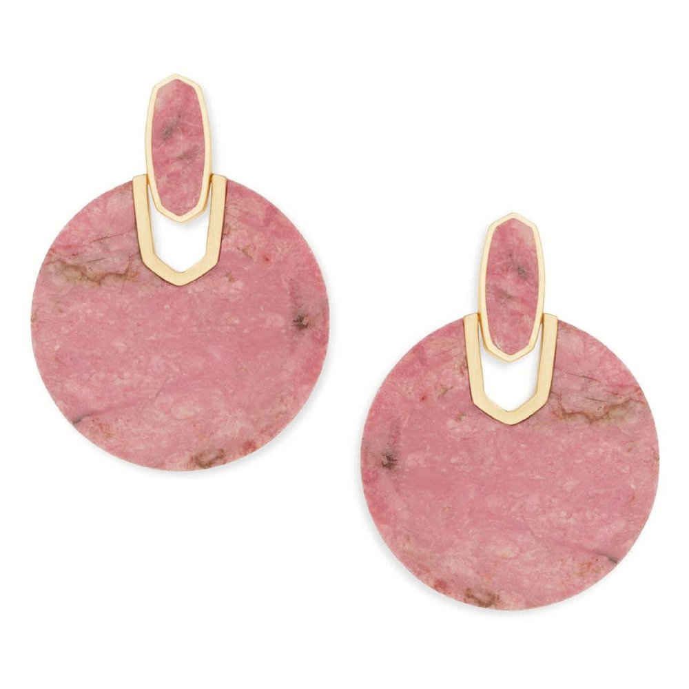 Kendra Scott Didi Drop Pink Earring